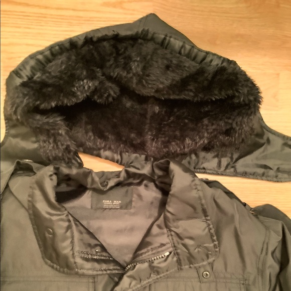 Zara Men’s Down filled winter jacket - Picture 2 of 7